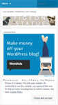 Mobile Screenshot of pigeonversusstatue.wordpress.com