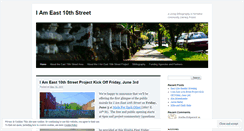 Desktop Screenshot of iam10thstreet.wordpress.com