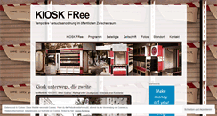 Desktop Screenshot of kioskfree.wordpress.com