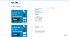 Desktop Screenshot of bigtree.wordpress.com