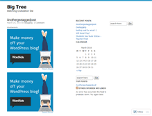 Tablet Screenshot of bigtree.wordpress.com