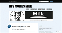 Desktop Screenshot of desmoinesmilk.wordpress.com