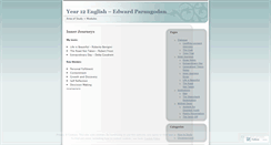 Desktop Screenshot of parangodan12english.wordpress.com