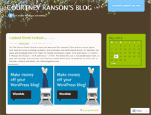 Tablet Screenshot of courtneyranson.wordpress.com