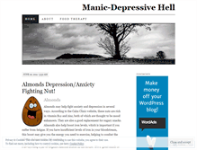 Tablet Screenshot of manicdepressivehell.wordpress.com