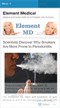Mobile Screenshot of elementmd.wordpress.com