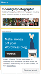 Mobile Screenshot of moonlightphotographic.wordpress.com