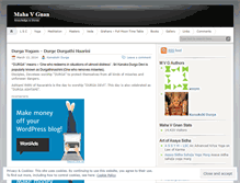 Tablet Screenshot of mahavgnan.wordpress.com