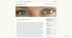 Desktop Screenshot of lovevirtually.wordpress.com