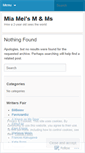 Mobile Screenshot of miamei.wordpress.com