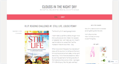 Desktop Screenshot of cloudsinthenightsky.wordpress.com