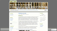 Desktop Screenshot of howtodoityourself.wordpress.com