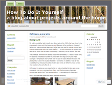Tablet Screenshot of howtodoityourself.wordpress.com