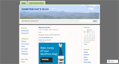 Desktop Screenshot of diabeteschat.wordpress.com