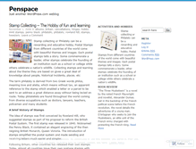 Tablet Screenshot of penspace.wordpress.com