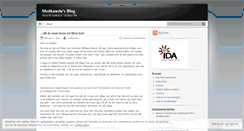 Desktop Screenshot of medkansla.wordpress.com