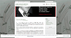 Desktop Screenshot of lorcayelflamenco.wordpress.com