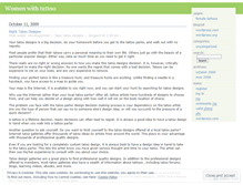 Tablet Screenshot of femaletattos.wordpress.com