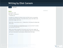 Tablet Screenshot of eliotcaroom.wordpress.com