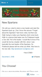 Mobile Screenshot of cpspartan.wordpress.com