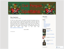 Tablet Screenshot of cpspartan.wordpress.com