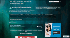 Desktop Screenshot of cutaqcutediamond.wordpress.com