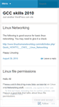 Mobile Screenshot of gccskills2010.wordpress.com