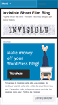 Mobile Screenshot of invisiblefilm.wordpress.com