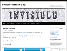 Tablet Screenshot of invisiblefilm.wordpress.com