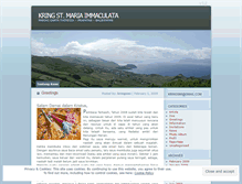 Tablet Screenshot of kringsmi.wordpress.com