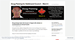 Desktop Screenshot of dougfleming2010.wordpress.com