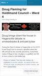Mobile Screenshot of dougfleming2010.wordpress.com