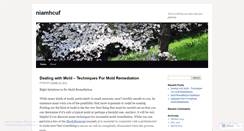Desktop Screenshot of niamhcuf.wordpress.com