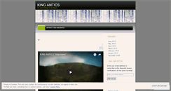 Desktop Screenshot of kingantics.wordpress.com