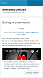 Mobile Screenshot of nomeencuentres.wordpress.com
