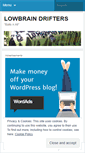 Mobile Screenshot of lowbraindrifters.wordpress.com