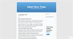 Desktop Screenshot of beritasabah.wordpress.com