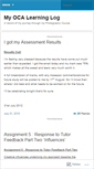 Mobile Screenshot of cblearninglog.wordpress.com