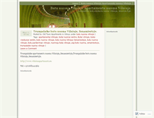 Tablet Screenshot of butunuomavilniuje.wordpress.com