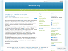 Tablet Screenshot of ktrottier.wordpress.com