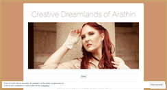 Desktop Screenshot of creativedreamlands.wordpress.com