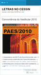 Mobile Screenshot of letrasnocessin.wordpress.com