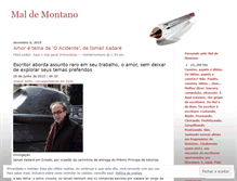 Tablet Screenshot of maldemontano.wordpress.com