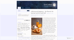 Desktop Screenshot of orualundone.wordpress.com