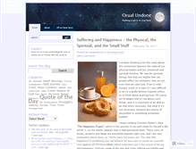 Tablet Screenshot of orualundone.wordpress.com