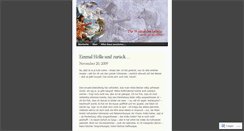 Desktop Screenshot of 1leben.wordpress.com