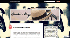 Desktop Screenshot of canotier.wordpress.com