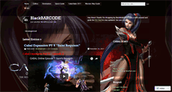Desktop Screenshot of blackbarcodeguild.wordpress.com