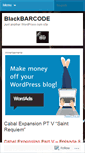 Mobile Screenshot of blackbarcodeguild.wordpress.com