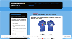 Desktop Screenshot of mymandapanda.wordpress.com